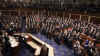 UK Prime Minister Gordon Brown addresses a joint Session of the US Congress at Capitol Hill in Washington, DC on March 4, 2009.