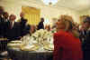 Vice-President Biden and Jill Biden (photo) hosted the dinner event attended by Senator John McCain and other congressional leaders.