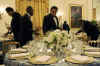 Vice-President Biden and Jill Biden hosted the dinner event attended by Senator John McCain and other congressional leaders.