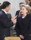 Secretary of State Hillary Clinton in Brussels for round table meetings with NATO foreign ministers.