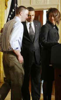 President Obama speaks at the start of a White House conference on Health Care Reform.