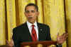 President Obama speaks at the start of a White House conference on Health Care Reform.
