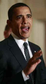 President Obama speaks at the start of a White House conference on Health Care Reform.