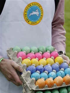 Watch the White House YouTube of Highlights of the White House Easter Egg Roll on April 13/09.