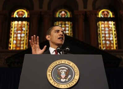 Watch the White House YouTube of President Obama's Remarks on the Economy on 4/14/09.