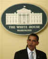 President Barack Obama meets with us taxpayers then holds a press conference in the Roosevelt Room of the White House to discuss tax policies.