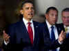 President Barack Obama attends a dinner in his honor at the Anthropology National Museum in Mexico City.