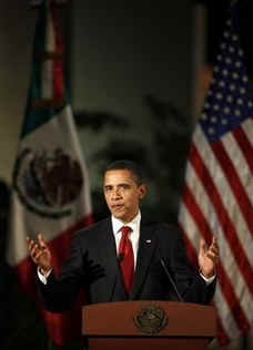 Watch the White House YouTube of President Obama's Remarks at Mexico Museum on 4/16/09.