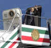 The following morning President Obama departed Mexico City on Air Force One for the Summit of the Americas in Trinidad and Tobago.