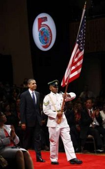 President Barack Obama and over 30 other world leaders attend the official opening of the 5th Summit of the Americas.