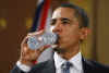 President Barack Obama and UK PM Gordon Brown speak at a joint news conference at the Foreign and Commonwealth Office in London.