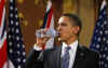 President Barack Obama and UK PM Gordon Brown speak at a joint news conference at the Foreign and Commonwealth Office in London.