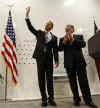 President Barack Obama speaks to CIA employees at CIA Headquarters in Langley, Virginia on April 20, 2009.