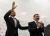 President Barack Obama speaks to CIA employees at CIA Headquarters in Langley, Virginia on April 20, 2009.