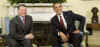 US President Barack Obama meets with Jordan's King Abdullah II at the White House.