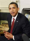 US President Barack Obama meets with Jordan's King Abdullah II at the White House.