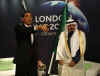 President Barack Obama meets with Saudi Arabia's King Abdullah at the Excel Centre in London on April 2, 2009.