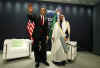 President Barack Obama meets with Saudi Arabia's King Abdullah at the Excel Centre in London on April 2, 2009.