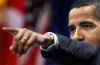 President Barack Obama holds a G20 press conference on the main stage of the Excel Centre in London, UK.