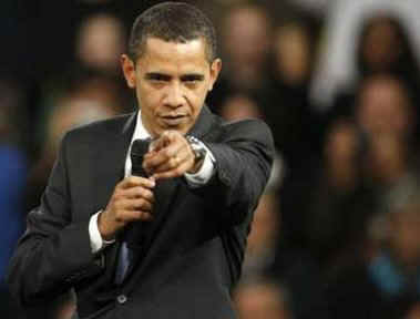 President Barack Obama holds a town hall style meeting with a young German and French audience at the Rhenus Sports Arena in Strasbourg, France. 