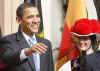 President Obama and First Lady Michelle Obama sign the Baden-Baden Golden Book at the Rathaus (City Hall).