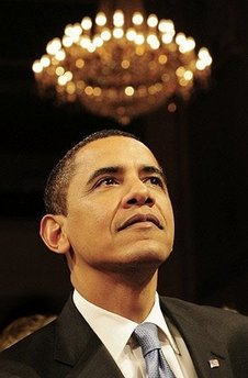 President Barack Obama and First Lady Michelle Obama attend a piano concert at the Kurhaus in Baden-Baden, Germany.