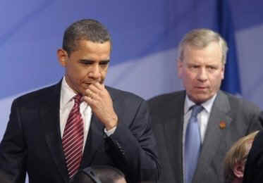 NATO Secretary General Scheffer at NAC meetings with Obama. President Barack Obama and NATO leaders attend the 60th Anniversary NATO North Atlantic Council meetings in Strasbourg, France on April 4, 2009. President Obama welcomed Croatia and Albania to the NATO family of countries.