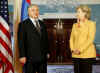 US Secretary of State Clinton meets with the Foreign Affairs Minister of Armenia Edward Nalbandian.