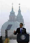 ObamaUN.com - April 2009 International Timeline - President Obama in Prague, Czech Republic on April 5, 2009. President Barack Obama and the World - Change Comes With a New Hope - International News and Photos Related to US President Barack Obama.