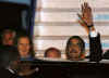 President Barack Obama arrives in Ankara, Turkey on Air Force One on April 6, 2009 after a day in Prague, Czech Republic.