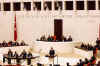 President Barack Obama delivers an Address to the General Assembly of the Turkish Parliament in Ankara, Turkey.