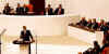 President Barack Obama delivers an Address to the General Assembly of the Turkish Parliament in Ankara, Turkey.