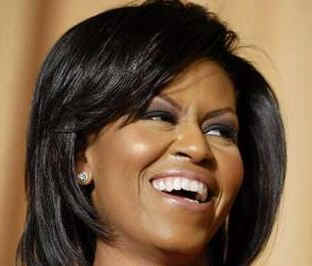 President Barack Obama and First Lady Michelle Obama join press correspondents, the Washington elite, and Hollywood celebrities at the annual White House Correspondents Association Dinner at the Washington Hilton on May 9, 2009.
