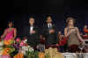 President Barack Obama and First Lady Michelle Obama join press correspondents, the Washington elite, and Hollywood celebrities at the annual White House Correspondents Association Dinner at the Washington Hilton on May 9, 2009.