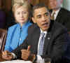 President Obama remarks to the media after a Cabinet Meeting held in the Cabinet Room of the White House on May 1, 2009.