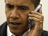 Barack Obama's Blackberry is an important communication tool for Barack Obama and is used often.