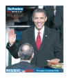 The Province (Vancouver) - January 21, 2009 - The historic inauguration of President Barack Obama as the 44th US President dominates the front page headlines of Canadian newspapers.