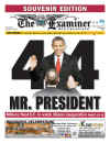 ObaMath.com - The math, the numbers, the anomalies, and the patterns of the 44th US President. The numbers 11, 44, 77, 11:11, and 111 appear often within Barack Obama's life Photo: The number 44  headlines the front page of the San Francisco Examiner on January 21, 2009.