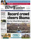 DC - US Newspapers - Front Page Headlines - January 20, 2009 - Inauguration of President Barack Obama in Washington, DC. Click on Obama newspaper front page image for a large image.