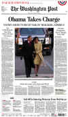 DC - US Newspapers - Front Page Headlines - January 20, 2009 - Inauguration of President Barack Obama in Washington, DC. Click on Obama newspaper front page image for a large image.