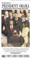 KENTUCKY - US Newspapers - Front Page Headlines - January 20, 2009 - Inauguration of President Barack Obama in Washington, DC. Click on Obama newspaper front page image for a large image.