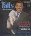 President Obama on the cover of LA Tails magazine - February 2009 issue.
