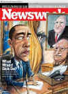 President Barack Obama on the front cover of Newsweek magazine in the January 19, 2009 issue.