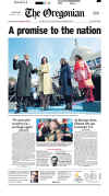 OREGON - US Newspapers - Front Page Headlines - January 20, 2009 - Inauguration of President Barack Obama in Washington, DC. Click on Obama newspaper front page image for a large image.