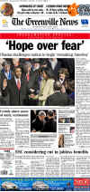 SOUTH CAROLINA - US Newspapers - Front Page Headlines - January 20, 2009 - Inauguration of President Barack Obama in Washington, DC. Click on Obama newspaper front page image for a large image.