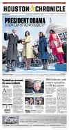 TEXAS - US Newspapers - Front Page Headlines - January 20, 2009 - Inauguration of President Barack Obama in Washington, DC. Click on Obama newspaper front page image for a large image.