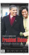 VIRGINIA - US Newspapers - Front Page Headlines - January 20, 2009 - Inauguration of President Barack Obama in Washington, DC. Click on Obama newspaper front page image for a large image.