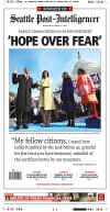 WASHINGTON - US Newspapers - Front Page Headlines - January 20, 2009 - Inauguration of President Barack Obama in Washington, DC. Click on Obama newspaper front page image for a large image.