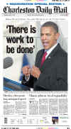 WEST VIRGINIA - US Newspapers - Front Page Headlines - January 20, 2009 - Inauguration of President Barack Obama in Washington, DC. Click on Obama newspaper front page image for a large image.